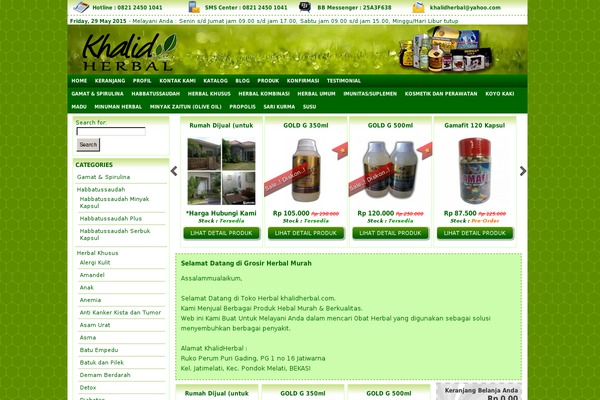 khalidherbal.com site used Mediavisual