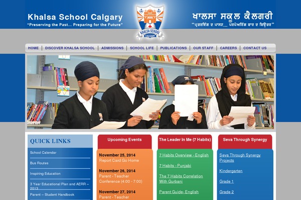 khalsaschoolcalgary.ca site used Khalsa
