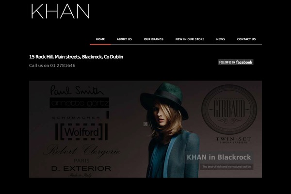 khan.ie site used Khandesign