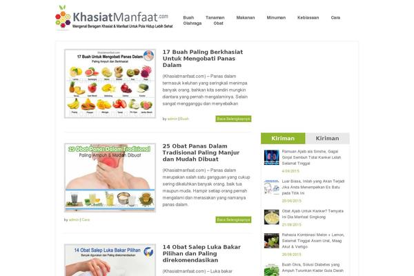 khasiatmanfaat.com site used Khasiatmanfaat