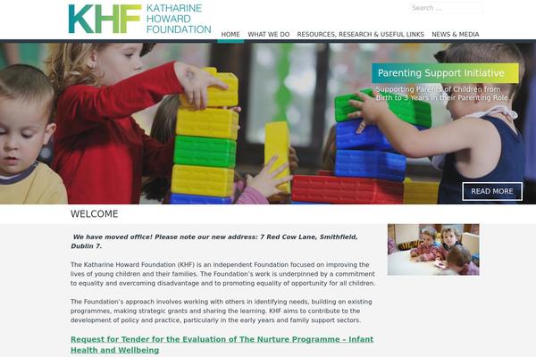 khf.ie site used Khf-theme