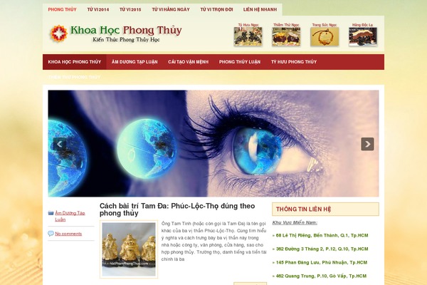 khoahocphongthuy.com site used Dinata