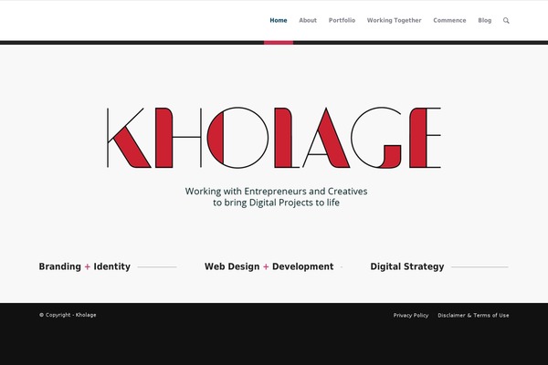Enfold theme site design template sample