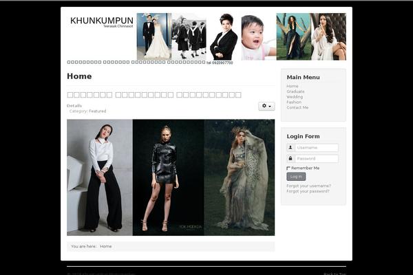 khunkumpunphotographer.com site used Twenty Sixteen