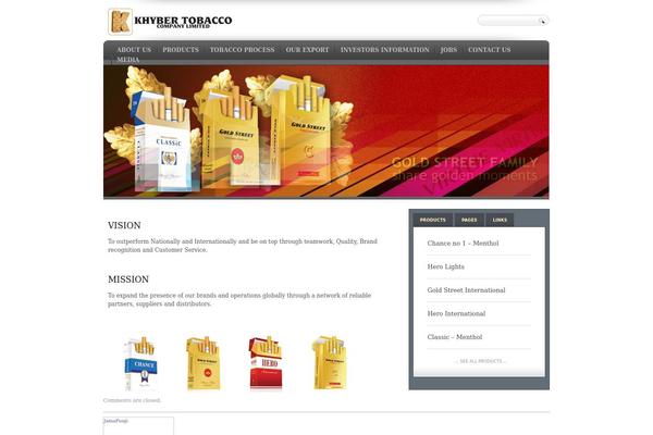 Site using WordPress Content Slide plugin