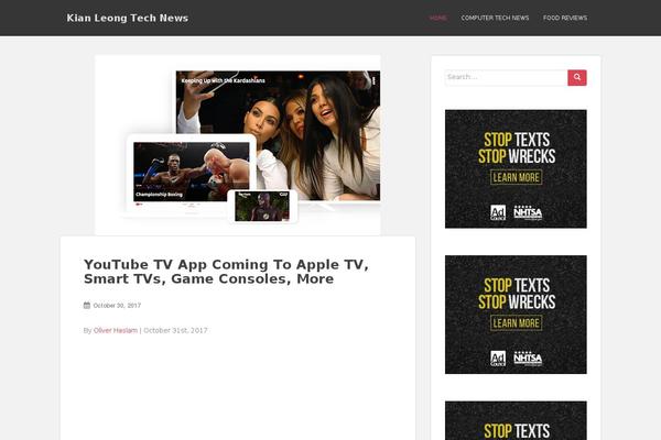 kianleong.com site used Pnsite