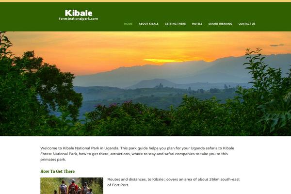 Uganda theme site design template sample