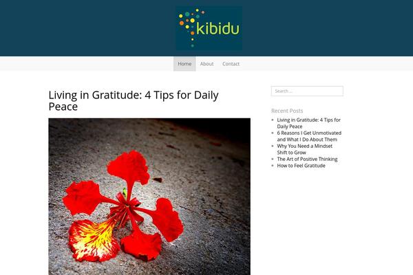 kibidu.com site used Bootstrap-basic-kibidu