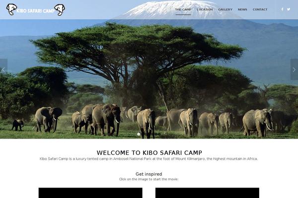 kibosafaricamp.com site used Kibo-safari-camp