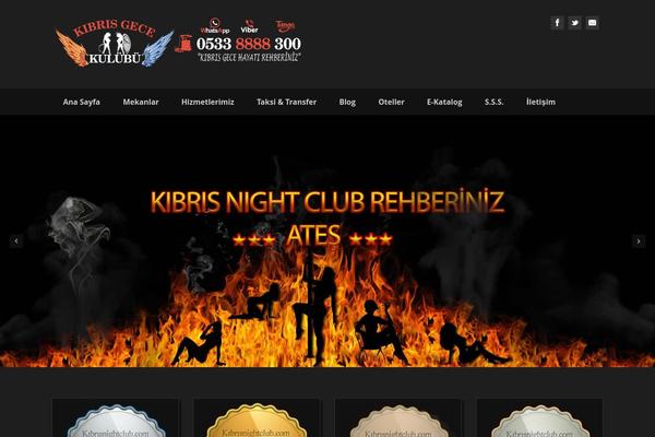 night-rock theme websites examples