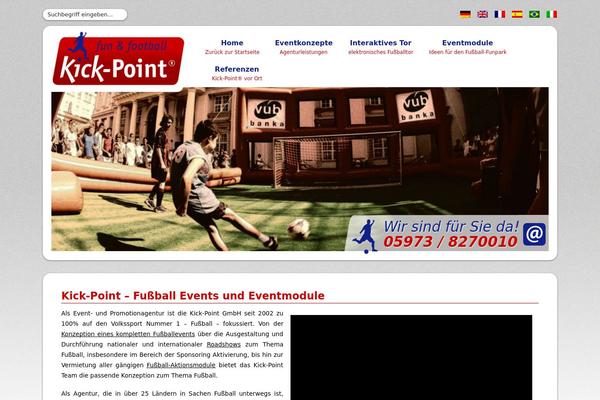 kick-point.de site used Cmtheme