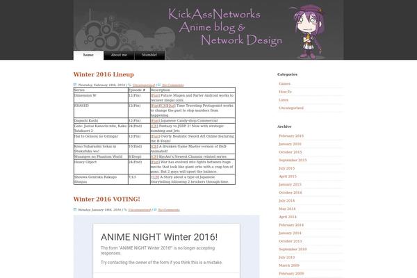 Demar theme site design template sample