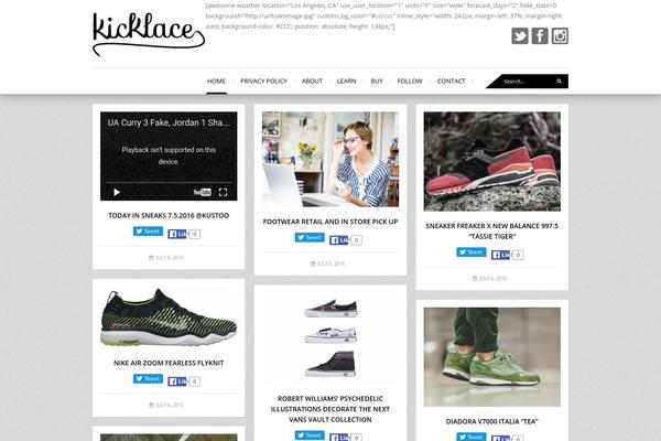 kicklace.com site used Wpex-fashionista2014