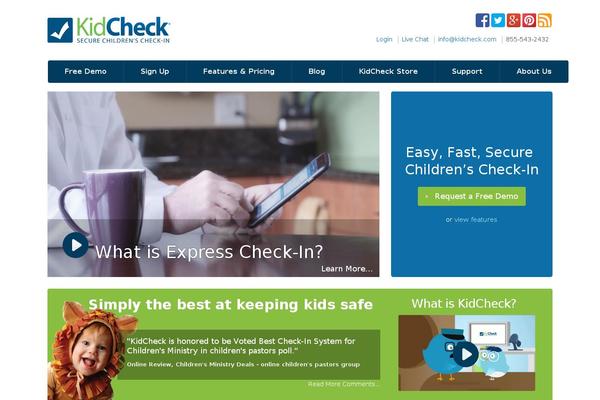 kidcheck.com site used Kidcheck