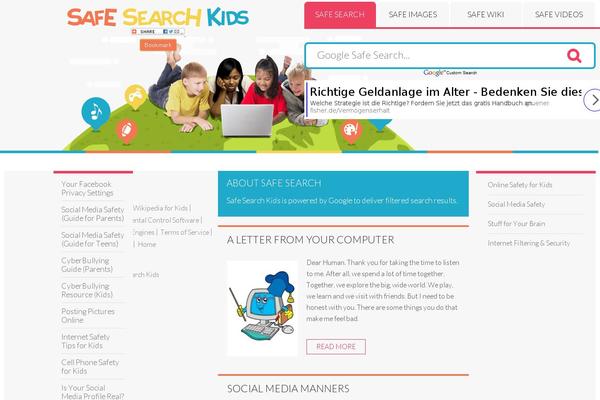 kidclicks.org site used Safesearchkids