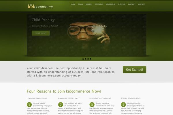 inFocus theme site design template sample