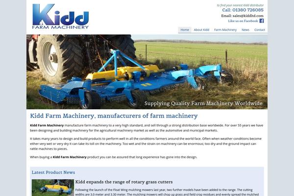 kiddfarmmachinery.com site used Lamd