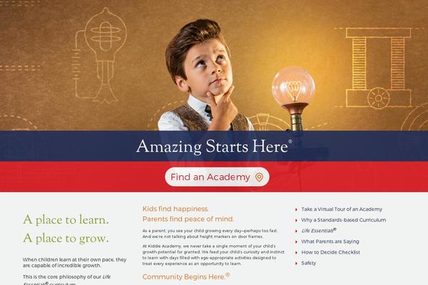 kiddieacademy.com site used Kiddieacademy