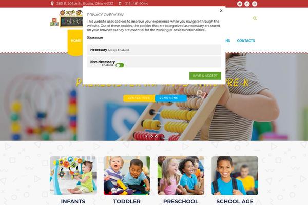 Kids-child theme site design template sample