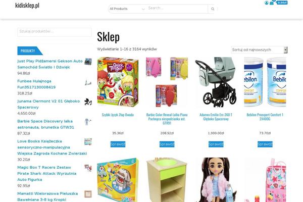 eCommerce Plus theme site design template sample