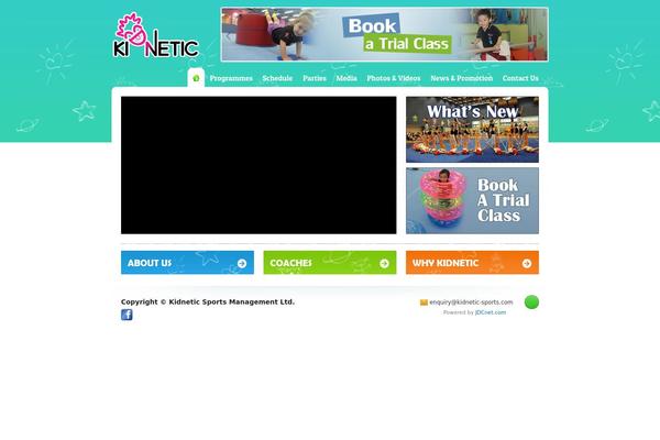 kidnetic-sports.com site used Kids-world