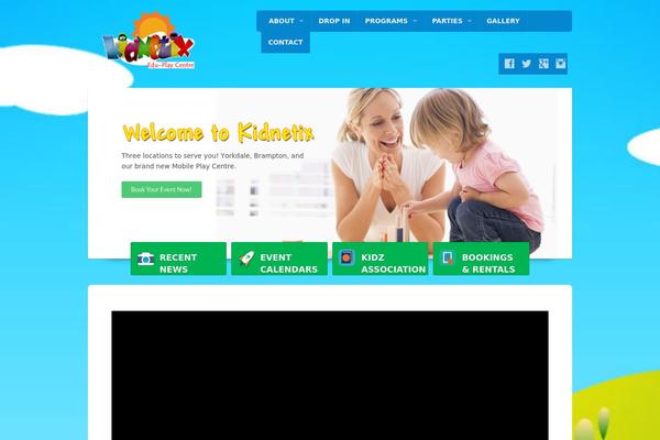 Pekaboo theme site design template sample