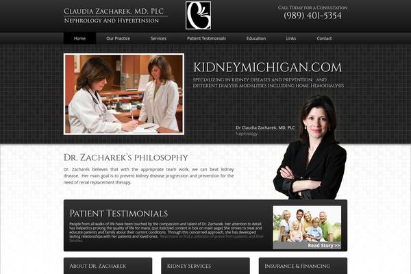 kidneymichigan.com site used Design2wordpress