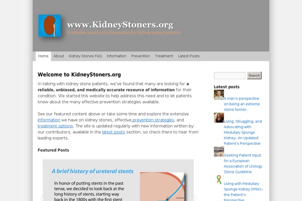 kidneystoner.org site used Twentyten_kidneystoners