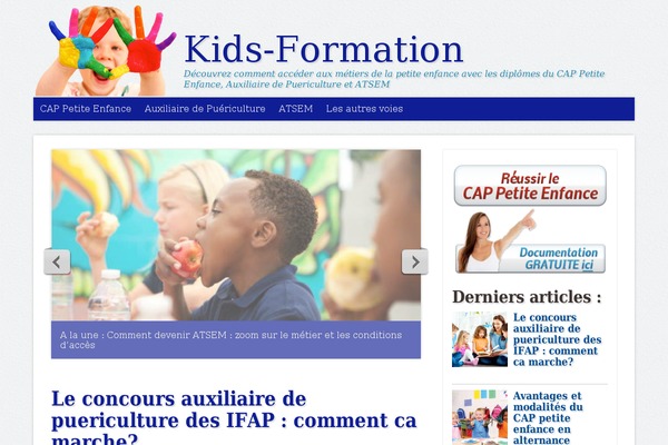 kids-formation.com site used Childs-play-master
