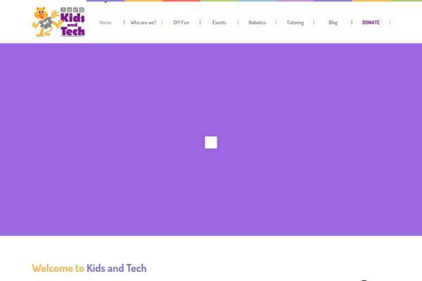 Kids-world theme site design template sample