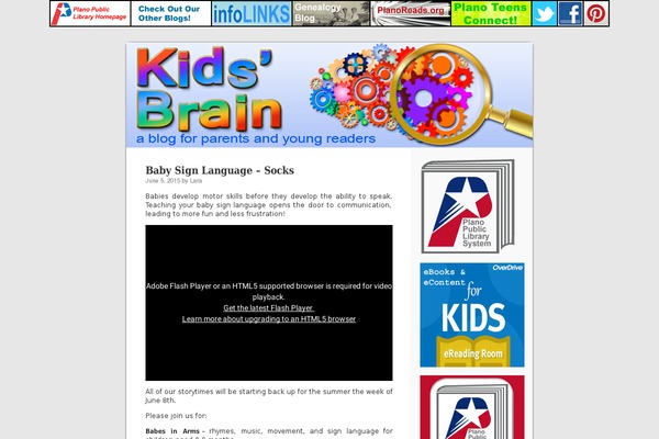 kidsbrainplano.org site used Kubrick2