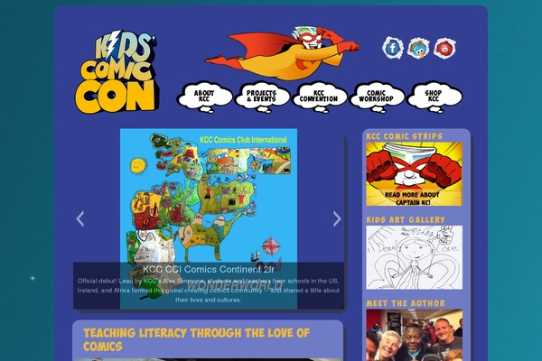 kidscomiccon.com site used Kcc