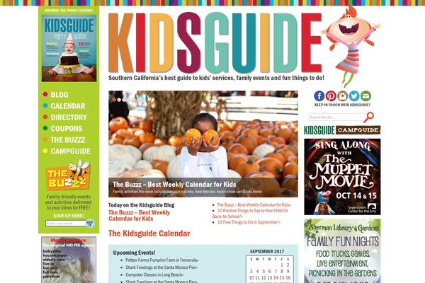kidsguidemagazine.com site used Kidsguide-theme