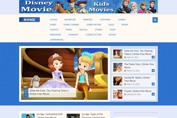 kidsmoviesonline.tv site used MagXP theme
