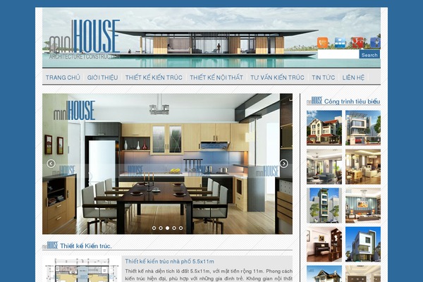 minhouses theme websites examples