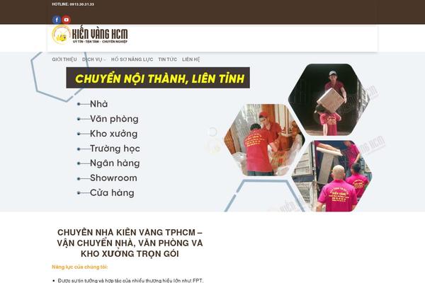 kienvanghcm.com site used Hocom
