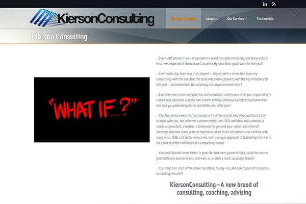 kiersonconsulting.com site used Wp-totalflex