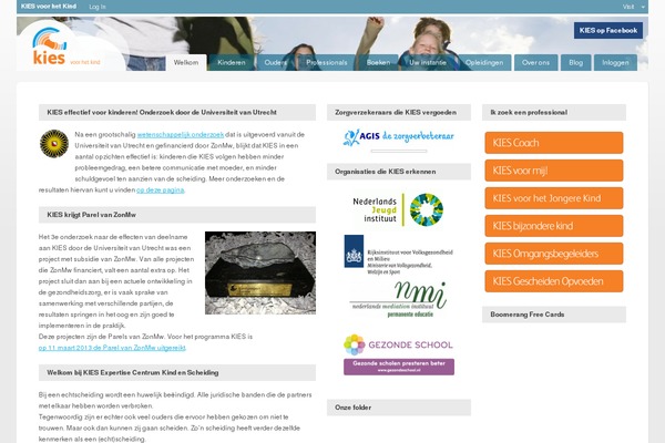 kiesvoorhetkind.nl site used Buddypress Widget Theme