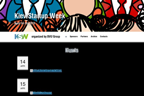 kievstartupweek.com site used Ksw