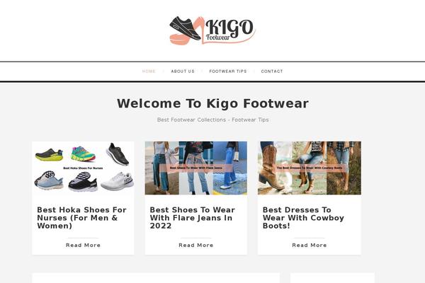 kigofootwear.com site used Amory