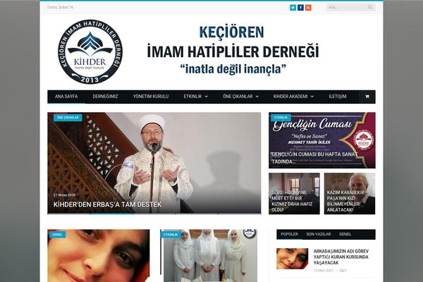 kihder.com site used Kihder-mag