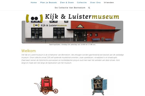 Total theme site design template sample