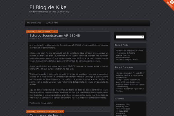 Site using Ubuntu-ribbon plugin