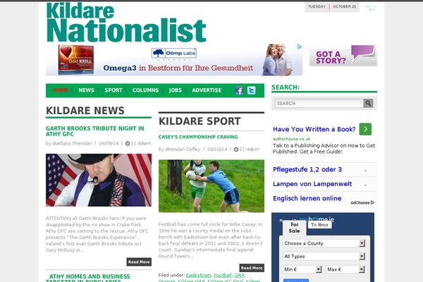 kildare-nationalist.ie site used Regional