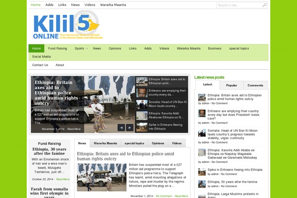 kilil5.com site used NewsPro