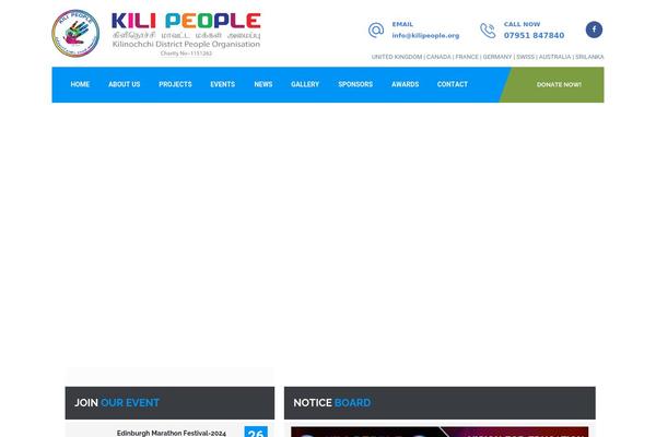 kilipeople.org site used Charityclub