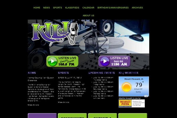 kilj.com site used Kilj-theme