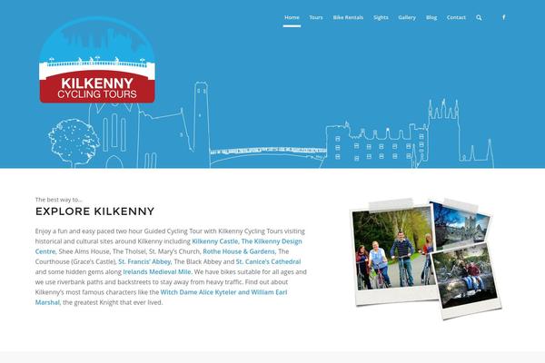 Enfold theme site design template sample