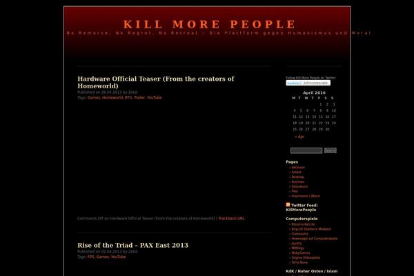 kill-more-people.de site used Black-LetterHead
