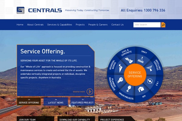 killarnee.com site used Centrals